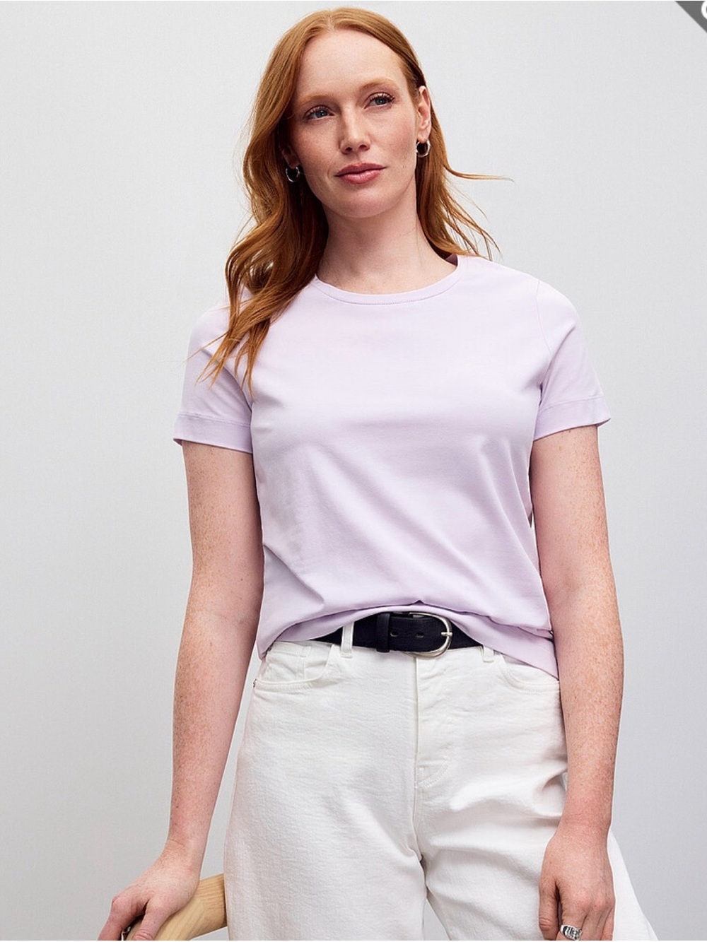 3/15$ 🛍️ L.L Bean SUPIMA® cotton crew-neck T-shirt
